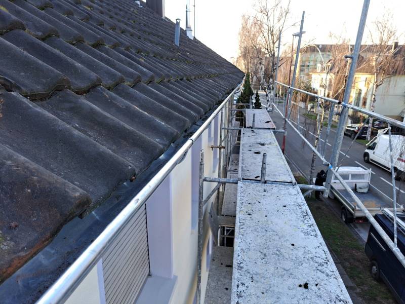 Remplacement de gouttière à Strasbourg